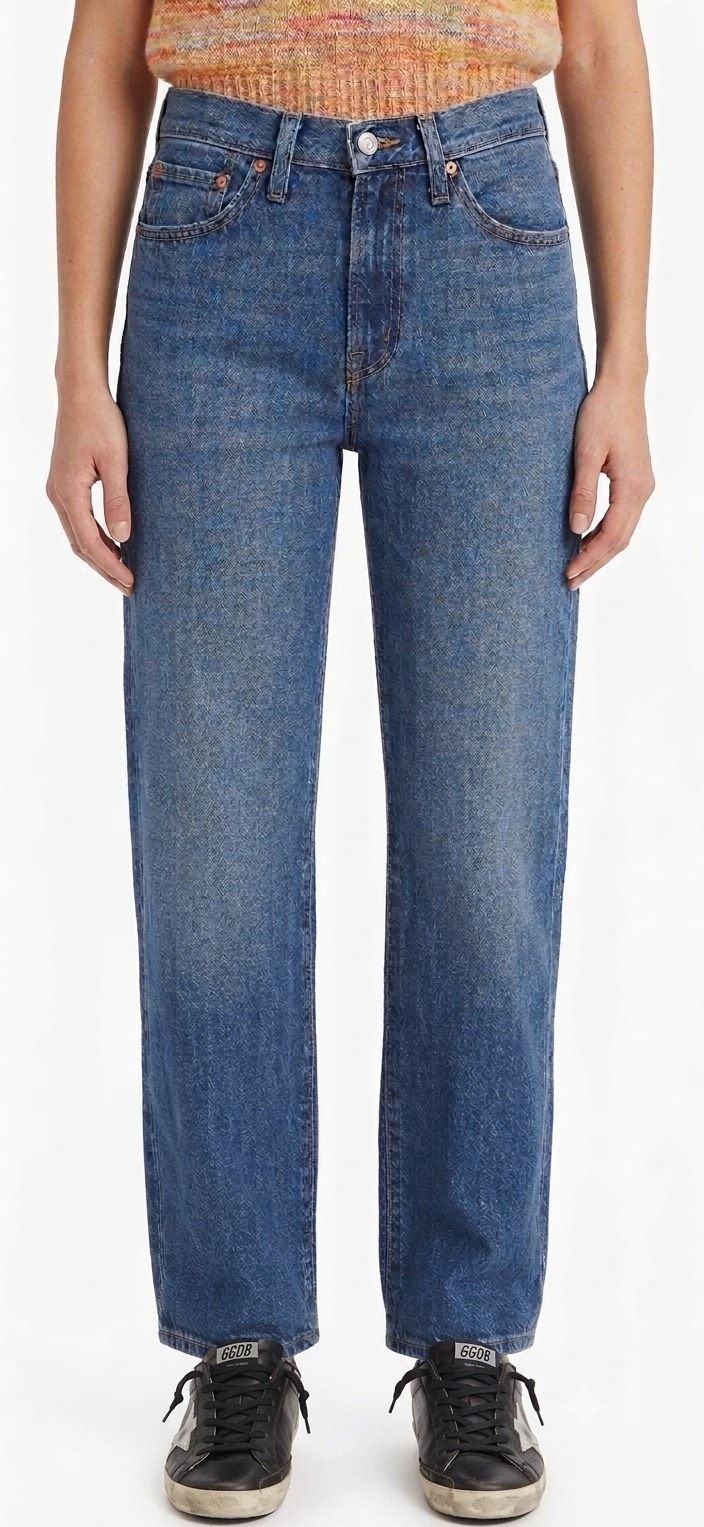 Levi's Mid-Rise '94 Cotton Baggy-Fit Denim Jeans Indigo Worn 31x31